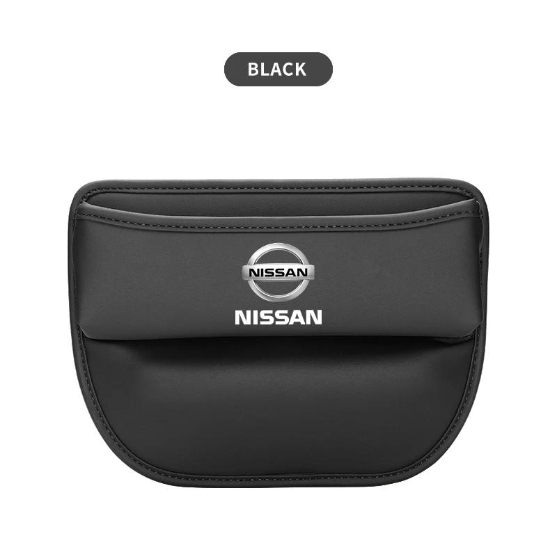 

Leather Car Slot Storage Box Multi-function Seat Middle Gap Crevice Storage Box For Nissan Nismo GTR Versa Almera X-Trail Xterra
