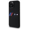 BMW Bmhmp16X23Saxk Iphone 16 Pro Max     6.9 Czarny/Black Hardcase Silicone Middle Stripe Magsafe