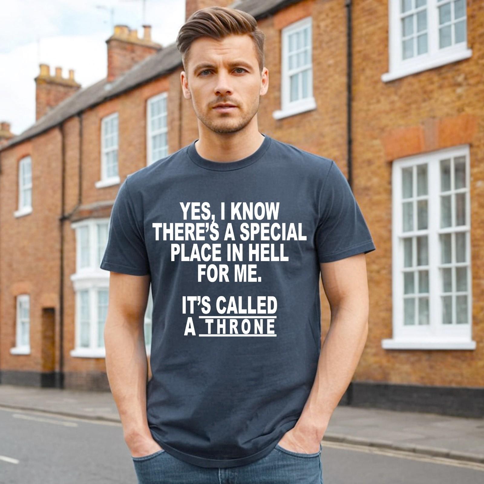 

YES I KNOW THERE S A SPECIAL | NOVELTY MEN S T-Shirt 100% Cotton | JOKE TOP TEE S разноцветный