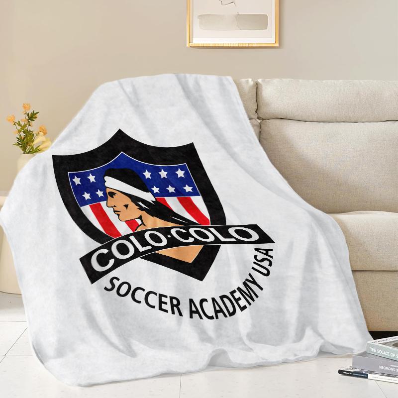 130x150cm Chile Club Social Y Deportivo Colo-Colos Blanket Air Conditioning Blanket Fashion Soft Blanket Office Bedroom
