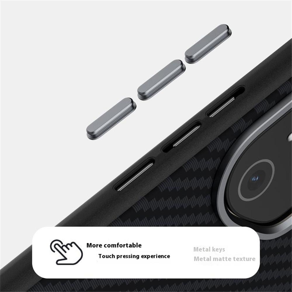 ABEEL For Honor 300 Pro Case Compatible with MagSafe Carbon Fiber Texture Back Cover