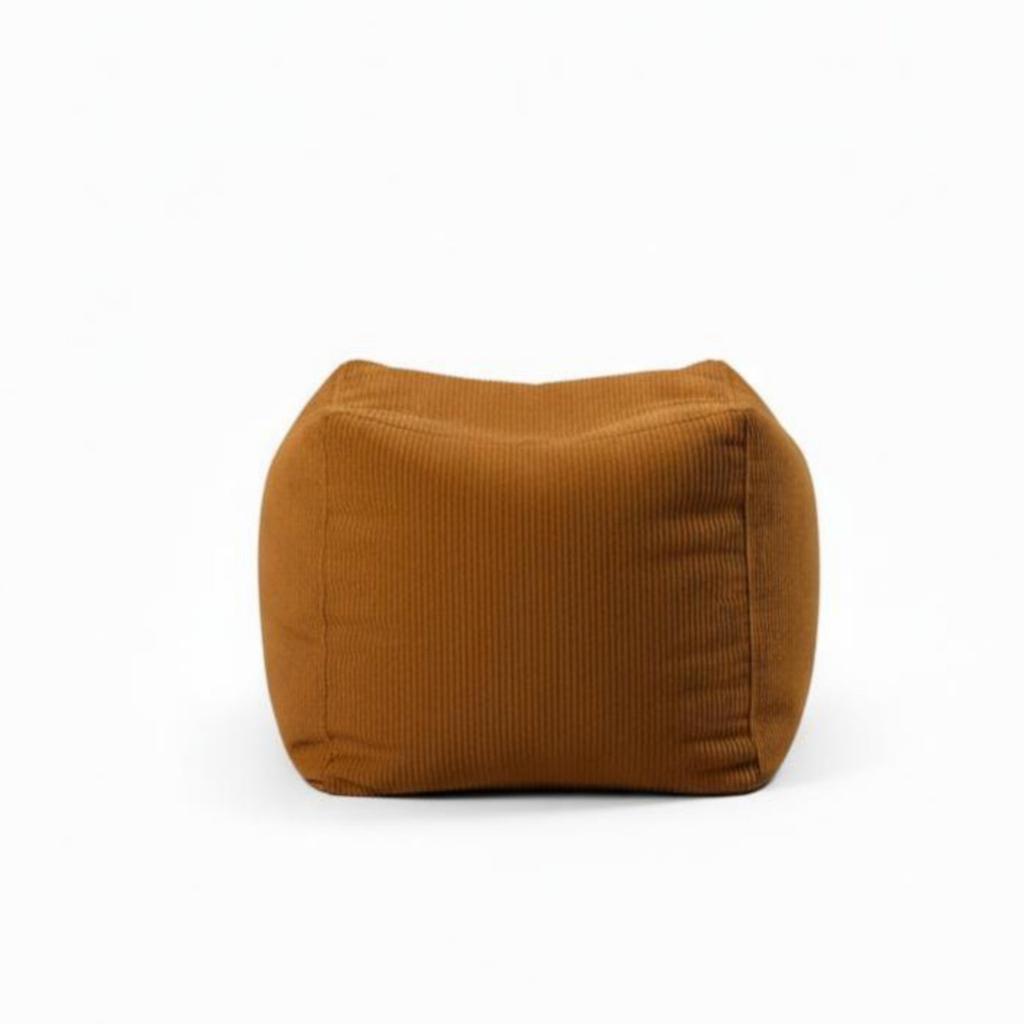 Square Pouf Multi-Functional Woven Pouf Comfortable Seating small-sized Size for Homeowners, Kids, Entryway