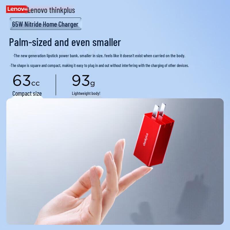 Lenovo ThinkPad 65W GaN USB-C Charger