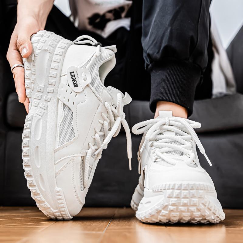 Men's Shoes Spring and Summer Mesh Breathable Casual Sports Shoes Running Shoes Dad Shoes