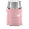 THERMOS ICON Vacuum Insulated Food Jar with 16 Matte Rose Spoon, oz,