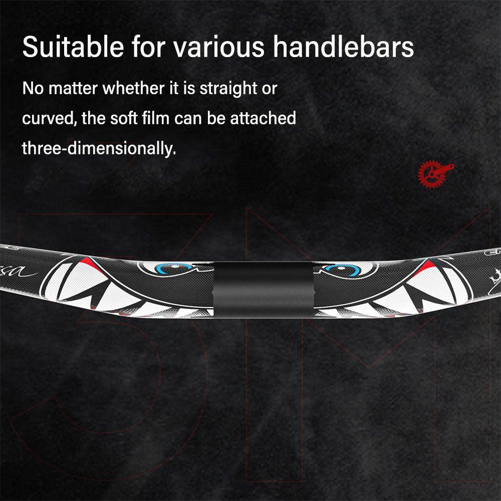 Bicycle Crank Decals Cycling Accessories Frame Protective Film Bike Handlebar Protection Sticker