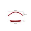 For Toyota Highlander Red Carbon Fiber Interior Speedometer Accent Cover Trim