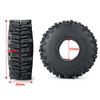 120mm 1.9 Rubber Rock Tires Wheel Tires for 1/10 RC Rock Crawler SCX10-AXI03007 (4 Pieces)