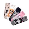 Korea Cartoon Cute Cat Socks Women Cotton Casual Skateboard Style Socks Spring Summer Gift