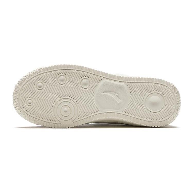 Anta Antiskid Shock Absorbing Wear Resistant Low Top Kids Skate Shoes Kids Sneakers Black White A312348031-3
