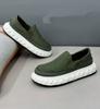 New Cloth Wide Head Zipper Breathable Casual Shoes Low Top Lazy Music Ysd
