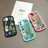 Big Wave Edge Miękki silikonowy materiał Macaron Etui na telefon Odporne na wstrząsy Ochronna gumowa obudowa do OPPO Reno Realme Infinix Tecno