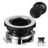 Food Waste Disposer Part Flange Drain Lock Nut Replacement Garbage Disposal Practical Easy Installation Leakproof