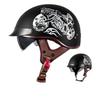 Factory Motorcycle Helmet Retro Semi-helmet Men Women's American Prince Scoop