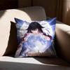 GGenshin Columbina Impact Pillow Case Sofa Living Room Bedroom Headboard Backrest Cushion Square Cushion Nap Time