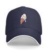 Fusible Ice Cream Unisex Fashionable Baseball Cap Adjustable Trucker Cap Sports Cap Adjustable Sandwich Cap Four Seasons