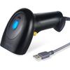Handheld USB Barcode Scanner Wired 1D Bar Code Reader for Supermarket, Convenience Store, Warehouse