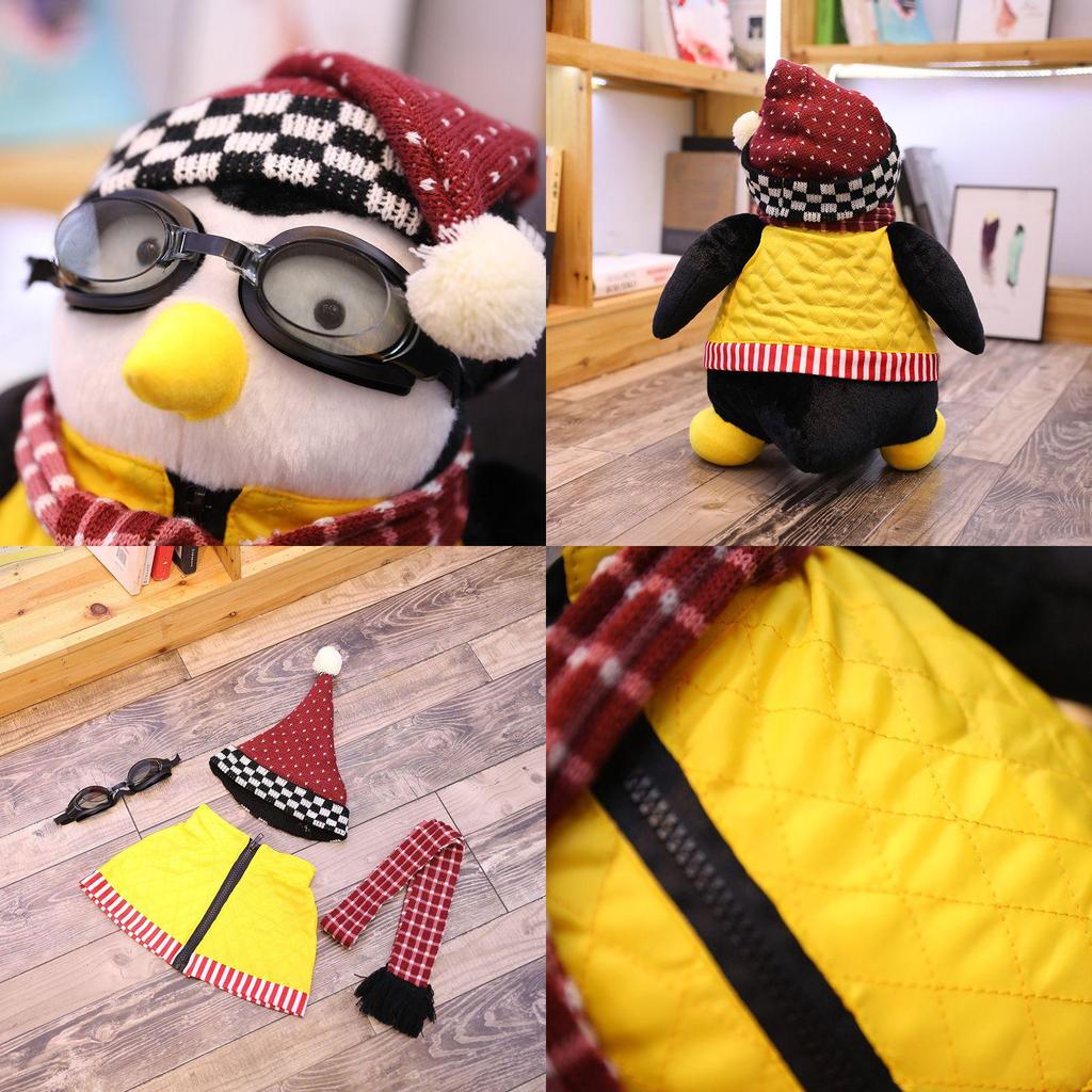 Adorably Soft Joey's Friend Hugsy Plush Penguin Stuffed Toy For Cozy Bedtime Comfort