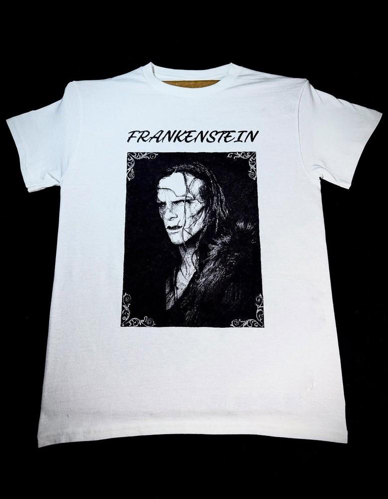 

Новая FRANKENSTEIN 2025 Подарок для фанатов Мужская футболка всех размеров TH318 Унисекс футболка Графическая футболка XL