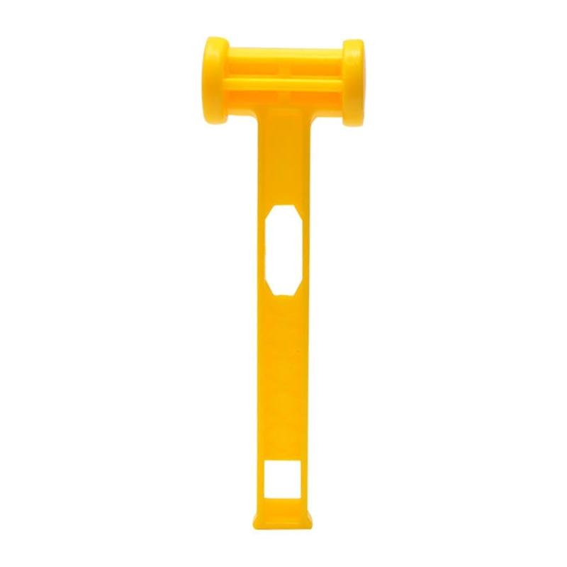 Outdoor Ground Stake Camping Anchors Peg Plastic Tent Stake with Hammer Beach Tent Peg Anchors Canopies Stake Enduring