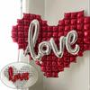 Valentine's Day Love Heart Shaped Decoration Balloon for Valentine's Day Wedding Party DIY Romantic Scene Decoration Balloon