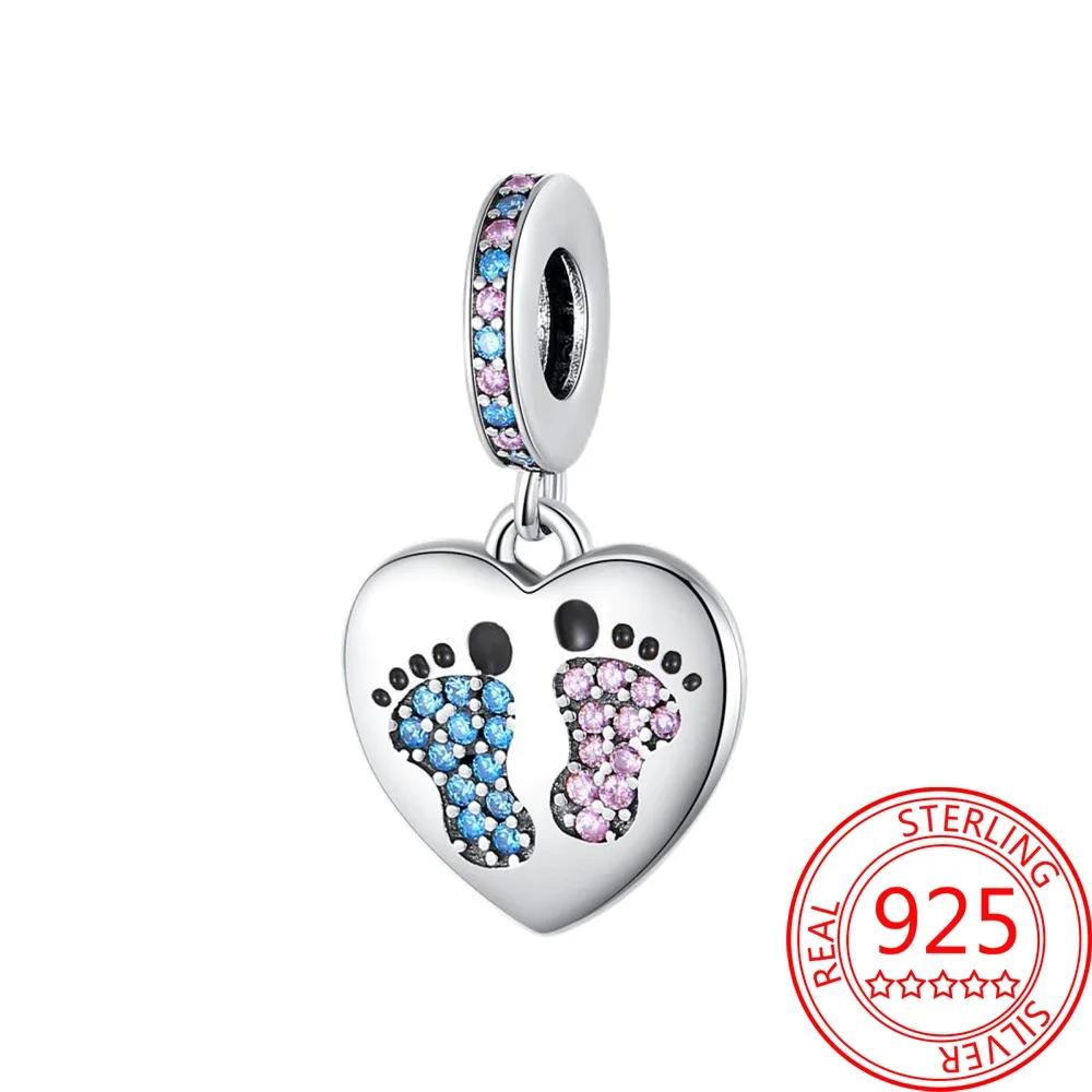 925 Silver Romantic Love Story Charm Pendant for DIY Bracelet Couple Engagement Jewelry Gifts for Her