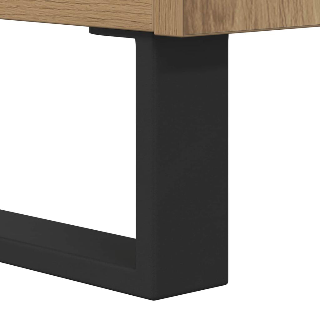 Sideboard Artisan Oak 69.5 x 34 x 90 cm Engineered Wood and Iron