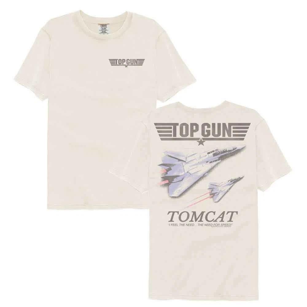 Top Gun - Tomcat - American Classics - Off-White Solid Short Sleeve Comfor 100