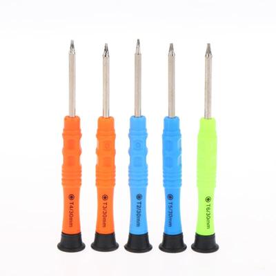 1/3Sets Torx Screwdriver T2 T3 T4 T5 Star Bit Diy Mobile Phone Hand Repair Tools Kit