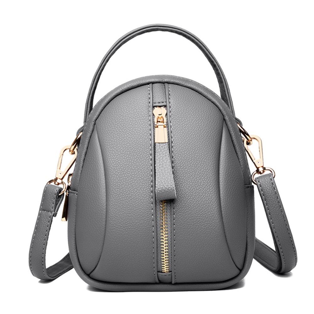 Multi-layer Women Shoulder Phone Bag PU Leather Cell Phone Purse  Female Lady Girl