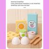 Non-Toxic Kitchen Toy High Quality Pretend Play Kids Simulation Wooden Food Salad Set Creative Wooden Fruit Toy Early Education Play House