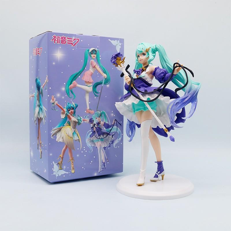Cute Girl Hatsune Miku Anime Character Fashionable Suitable For Desktop Decoration Ornaments Doll Christmas Gift Pvc Collectible