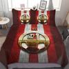 Hapoel Beer Sheva Bedding Set,Duvet Cover Comforter Bed Set Quilt Cover Pillowcase,King Queen Twin Size Boys Girls Adultse