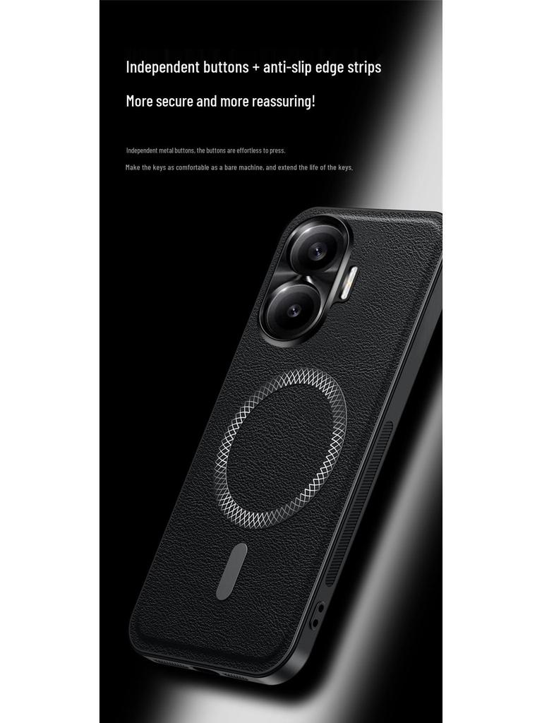 Redmi Turbo4Pro Magnetic Anti-Drop Case for Xiaomi POCO F7 - Full Coverage, Stylish Design for Men and Women