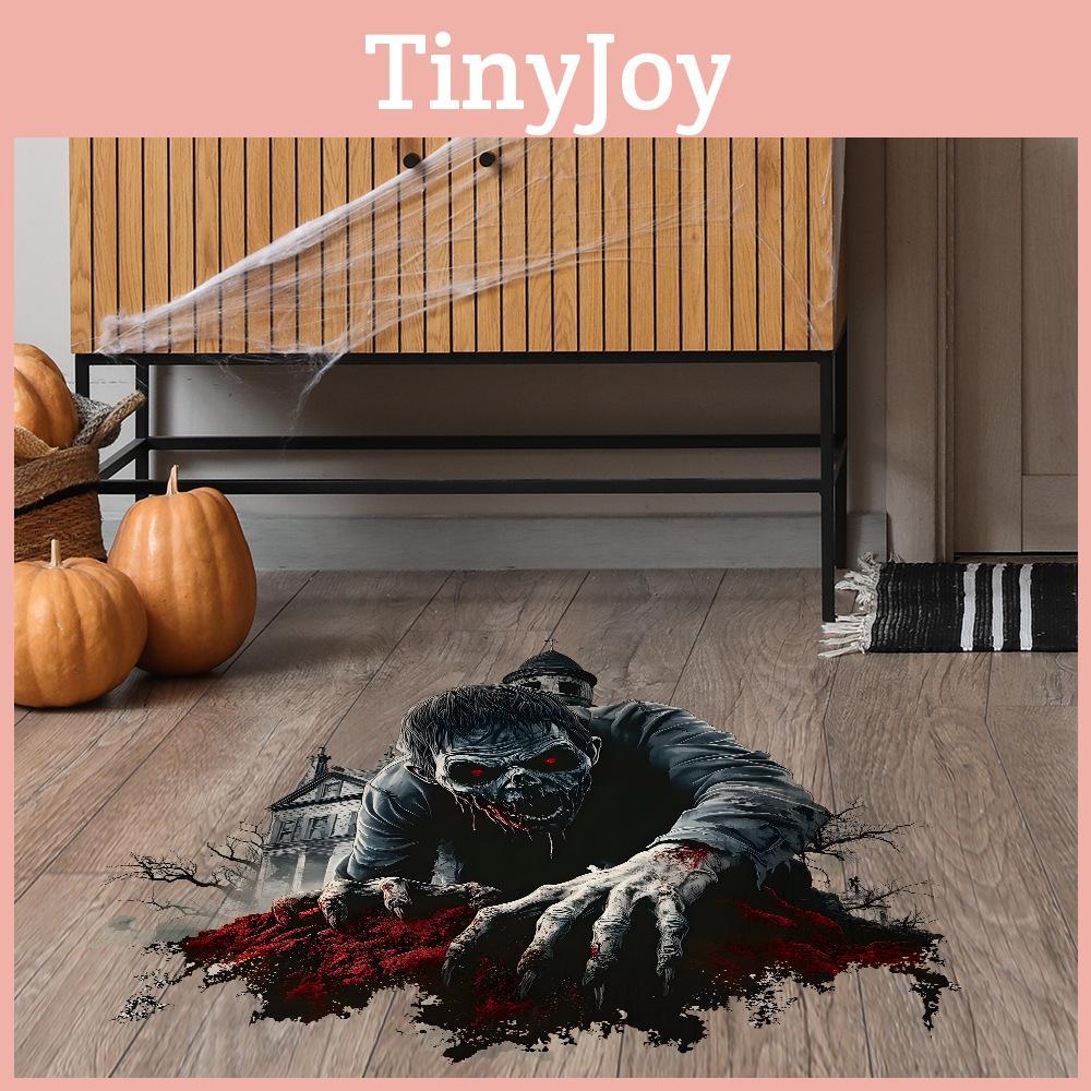Wall Halloween Horror Breaking Zombies Appear In Living Room Decoration Home
