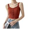 Rayon Short Padded Camisole Tank Top