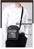 Men's Multi-Functional Crossbody Handbag - Double-Layer, Large Capacity, Fashionable Design