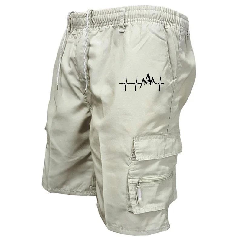 

Робочі шорти чоловічі літні нові багатокишенькові повсякденні спортивні шорти для активного відпочинку 3XL