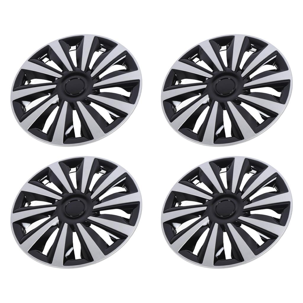 4 Stück 14 Zoll Radkappen Modischer Look Schützend Kratzfest Radkappenabdeckung für Fiesta