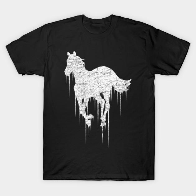 

Мужская черная футболка с принтом группы Deftones Печать на трансферной бумаге без вырезания Хлопковая футболка 2XL чёрный