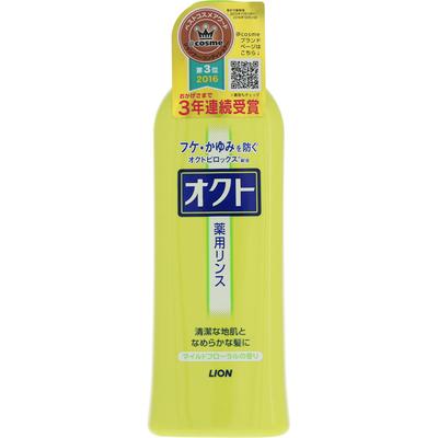 Octo Rinse 320 ml (Kvazi-droga) Šampon/kondicionér (citlivý) Po umytí šamponem naneste přiměřené množství přímo do vlasů a na pokožku a opláchněte.
