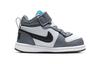 Nike Court Borough Mid Slip Resistant, Abrasion Resistant, Breathable Mid top Toddler Shoes Infant And Toddler 870027-009