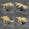 Dinosaur Skeleton Fossils Building Blocks Jurassic Park World Tyrannosaurus Rex Model Bricks Toys For Children Boy Gifts