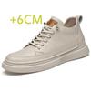 Fashion High-quality Spring Height Increase Shoes Heightening Shoes Elevator Shoes Men Height Increase Insole 6CM Sneakers Sport Shoes