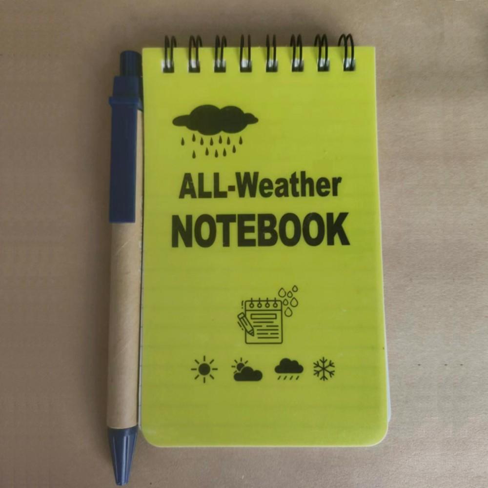 1 Pieces Camouflage Printing Note Book Paper Waterproof Writing Paper In Rain Tactical Note Book Notebook All Weather Outdoors