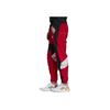 adidas M O Form Hose Gespleißt Verjüngter Bund Bequem Gestrickt Sportliche Jogginghose Herren Rot Schwarz FI4685