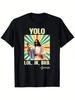 YOLO LOL JK BRB Jesus Funny Easter Christians Resurrection T-Shirt, Unisex - Eas