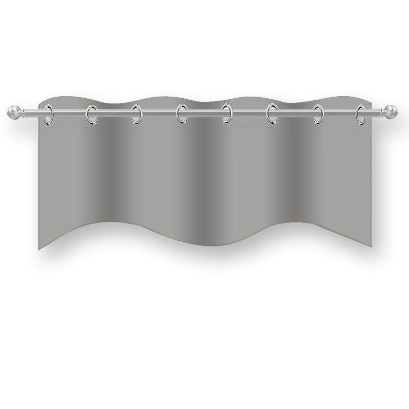 Finished Curtains Small Curtains Perforated Curtains Curtains High-Precision Solid Color Blackout Curtains