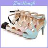 Elegante Damen Sommersandalen Gladiator High Heels Mit Offener Plateau-Sohle Für Stilvolle Damen
