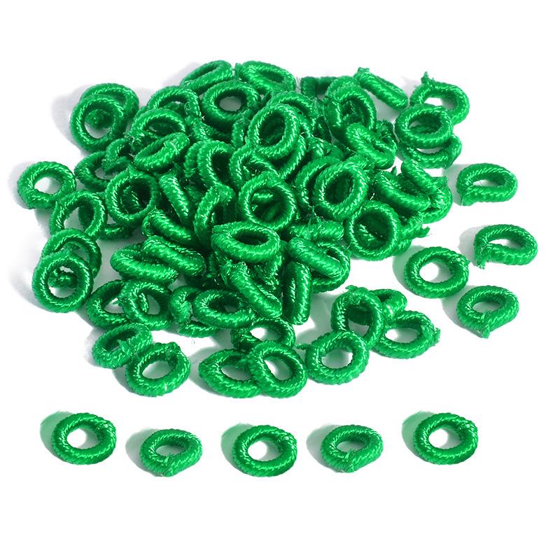 Renkli Spiral Düğüm Kendin Yap Bileklik Malzemeleri: Kırmızı El Yapımı Dokuma İp, Örgülü Halat Aksesuarlı